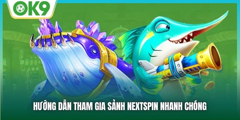 Hướng dẫn tham gia sảnh Nextspin nhanh chóng