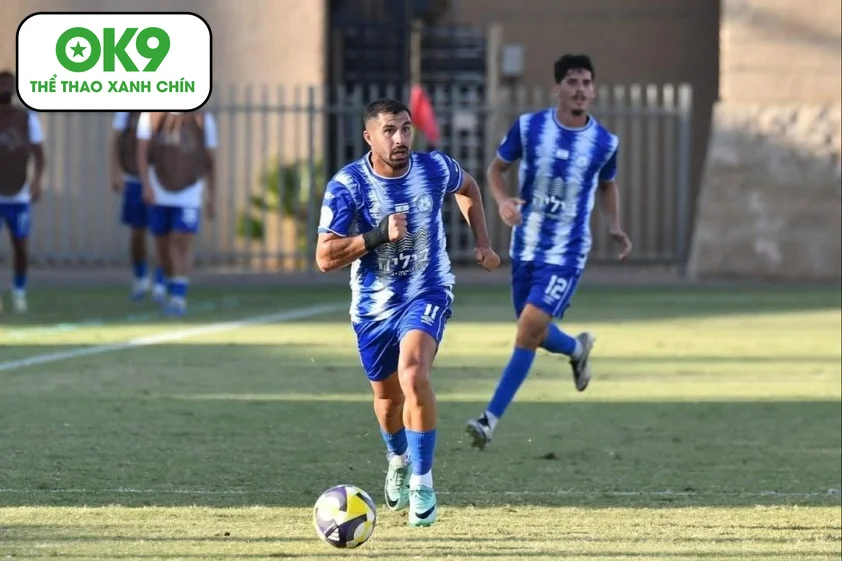 Kir yat Yam thể hiện ưu thế Elo vượt trội trước Maccabi Jaffa trong trận Leumit League.